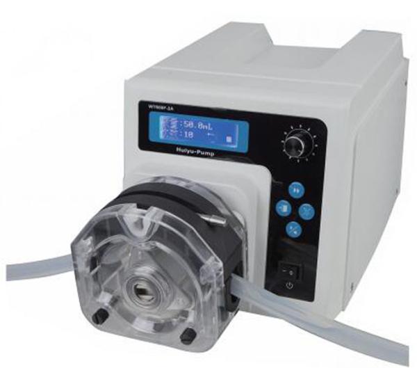 DC brushless motor dispensing peristaltic pump used in large volume filling in