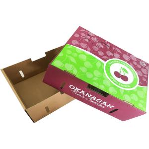 Quality Customized Accepted Cardboard Crates For Fruits And Vegetables High Strength Cardboard wholesale