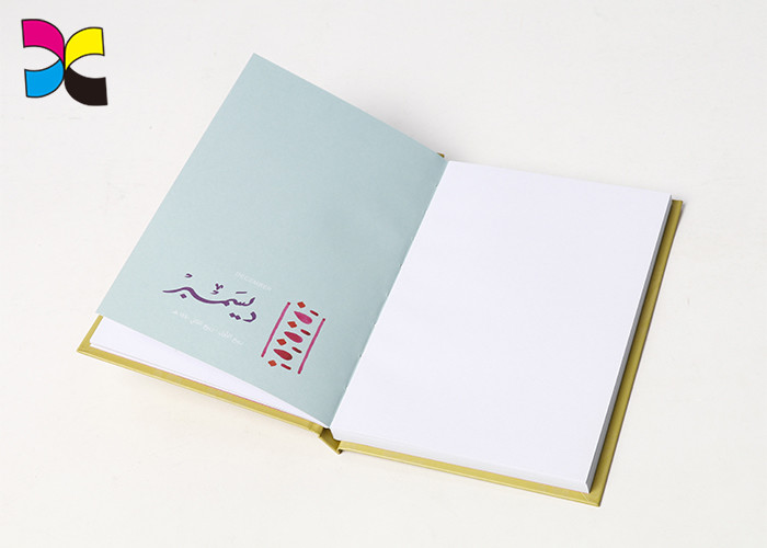 Fashion Hardcover Custom Blank Spiral Notebook CMYK Digital Printing Eco - Friendly