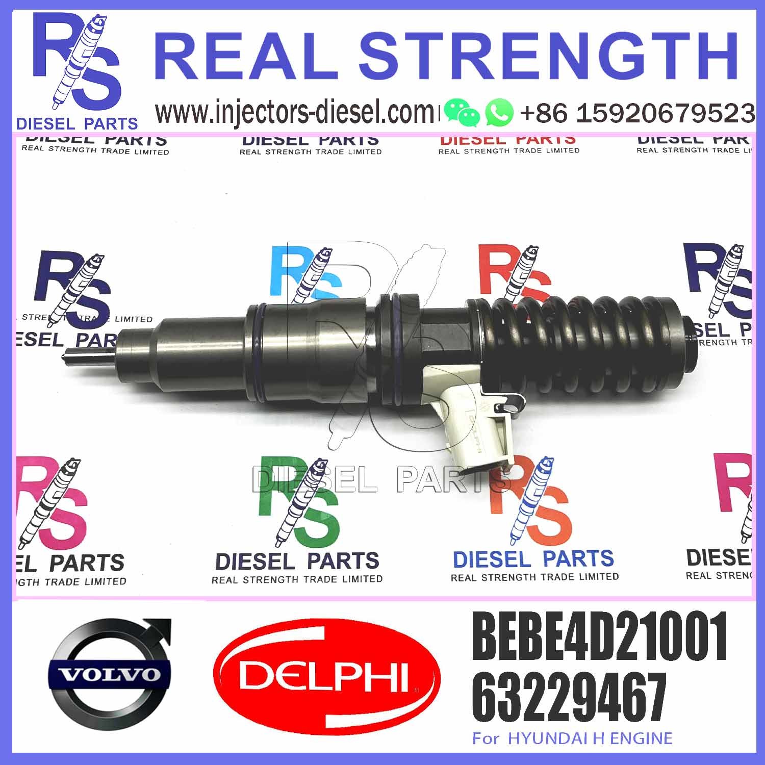 High quality diesel injector Common Rail Injector BEBE4D21001 33800-84830