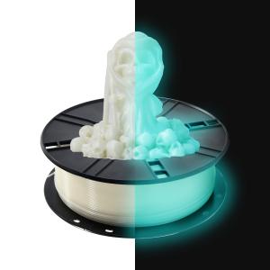Quality Blue Green 3D Prinitng Filament PLA Glow Filament 1.75mm 1000g wholesale