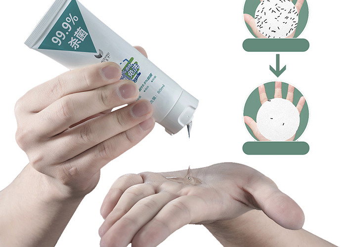 Kill 99.99 % Germs Antiseptic Hand Wash Gel , Rinse Free 75 % Alcohol 50 Ml Hand Sanitizer