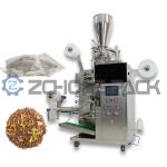 Tea Bag Packing Machine Marinade Tea Herbs Flower Spices Nylon Fabric Triangle