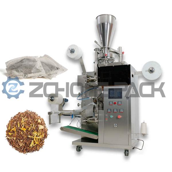 Tea Bag Packing Machine Marinade Tea Herbs Flower Spices Nylon Fabric Triangle