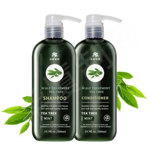 Quality Private Label Tea Tree Shampoo Anti-Dandruff Nourishing Natural Herbal Sulfate Free Hair Product Shampoo And Conditioner wholesale