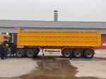3 Axles Tipper Cargo Truck Trailer Transport Tipping Trailer Side Dump for