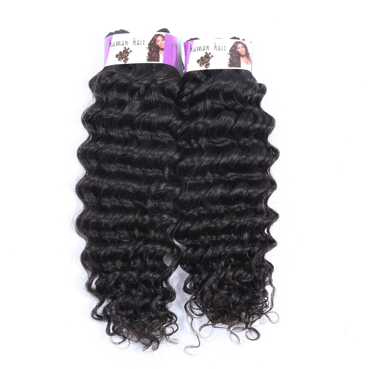 Double Drawn Wholesale price 100% Peruvian hair bundles , Deep Wave Hair