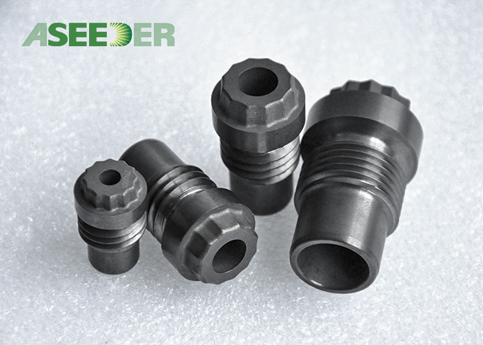Durable Tungsten Carbide Spray Nozzle / Custom Hexagon Alloy Nozzle