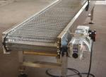 Food Grade Modular Belt Conveyor System for The Material of Moist Seafood Meat