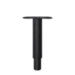 Polished Finish Customized Iron Pipe Legs Metal Tube Feet Round