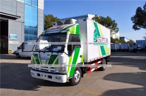 Quality Japan Brand Isuzu 5tons Thermo King Refrigerator Refrigerated Van Truck for Food Transport wholesale