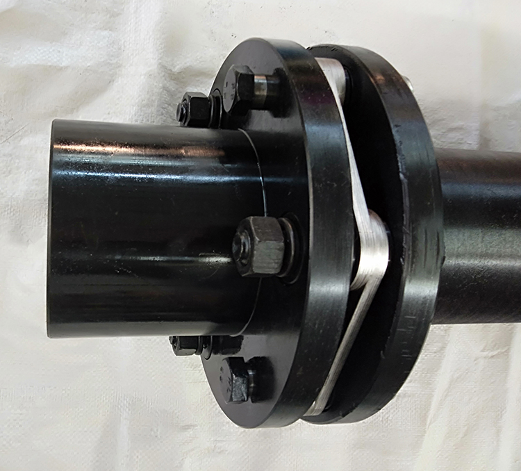 Customized Steel Keyway Shaft Coupling / Flexible Disc Type Coupling