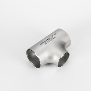 China ASME B16.9 Stainless Steel Tee Fittings ASTM A403 SS Reducing Tee on sale