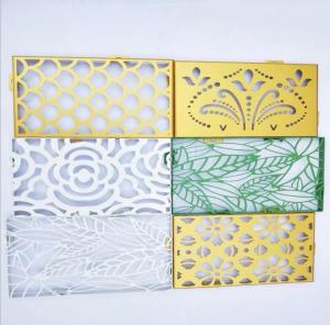 Quality Contemporary Chic Design Aluminum Veneer With Carved Pattern wholesale