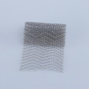 China Oil Demister Knitted Metal Mesh Customized Size SS Filter Mesh ISO9001 on sale