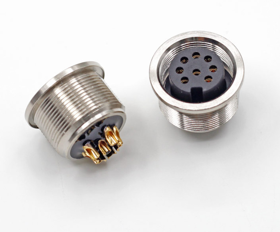 2 3 4 8 9 Pin Automotive Aviation Panel Mount Connector IP67 IP68 Waterproof