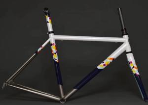 Quality High Temperature Resistance Bicycle Frame Decals Easy To Cut SGS Approval wholesale