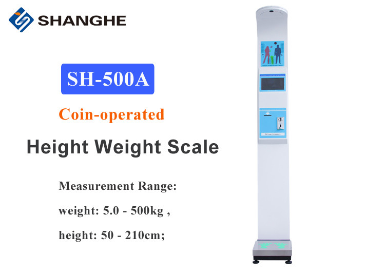 Body Analysis Bluetooth 10.1 inch Digital Scale With Height Rod