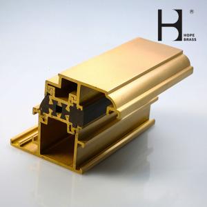 Quality ISO9001 Fadeless Metal Frame Profiles , HPB58-3 Window Frame Trim wholesale