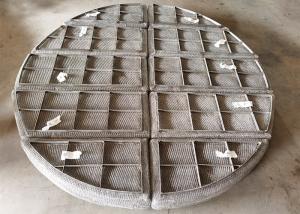 Quality Customized Mesh Pad Demister 304 316 316L Stainless Steel PP wholesale