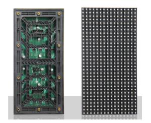 Quality P4 SMD1921 RGB Full Color LED Display Module Outdoor LED Panel 256*128mm wholesale