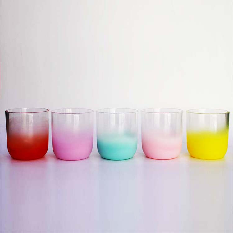 Reusable Wide Rim Plastic Whisky Tumbler Cups 390ml Food Safe