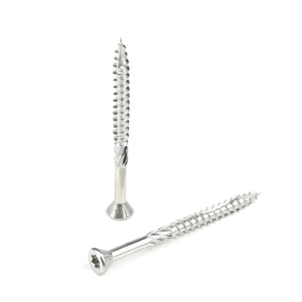 Phillips Cross Recess Drive Stainless Steel A4 Wood Chipboard Screw 60mm for