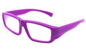 Quality Purple Plastic Diffraction Glasses Use 0.35mm Thickness Lens wholesale