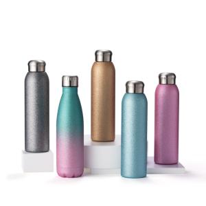 Quality 350ml 500ml 750ml Insulated Stainless Steel Water Bottles Keep Cold 24hrs Hot 12hrs wholesale