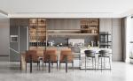 Furniture Supplier Model Lacquer Cabinet Kitchen With Led Light