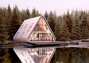 Quality Prefab Light Steel Frame House Hotel Light Steel Unit Tiny Home wholesale