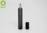 Thick Bottom Glass Fragrance Bottles , Perfume Bottle Packaging Clear Black