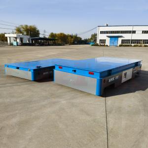 Quality 150t Material Transfer Cart Polyurethane Coated Rubber Wheel wholesale
