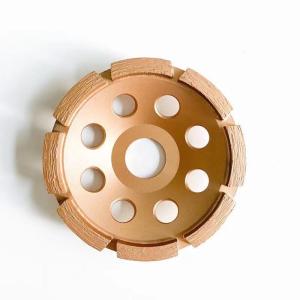 Quality 105mm 4 Inch Diamond Cup Grinding Wheel Single Row For Concrete wholesale