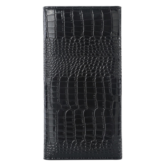 DIY Custom Blank Printable Three Fold Sublimation Crocodile-Print Wallet For Man And Women
