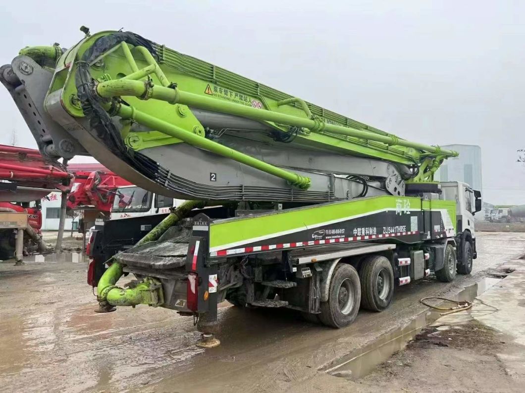 Construction Equipment Supplier Stationary Concrete Pump Used Unit Zoomlion 56meter