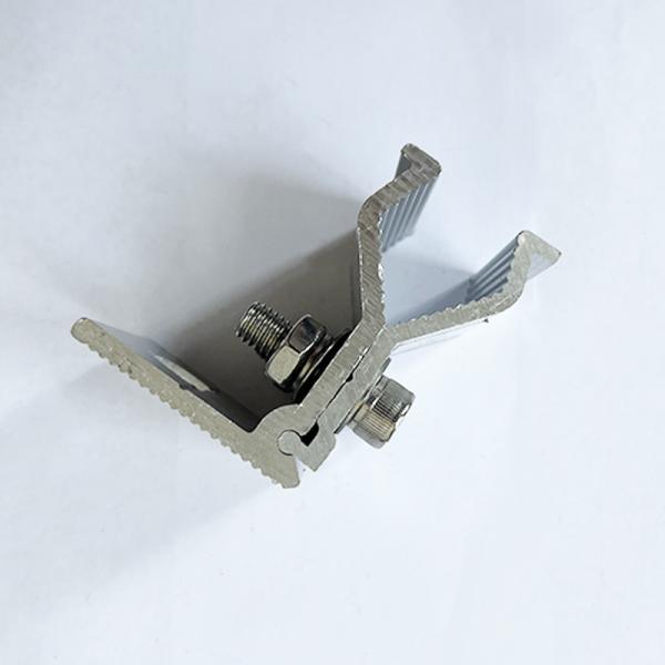High Strength PV Module Clamps Easy Installation For Photovoltaic Panels