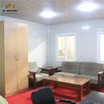 Refugee Apartment Sandwich Panel Container House With Two Bedroom Bathroom And