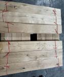 American White Oak Veneer 1.2mm Slice Cut Wood Veneer Grade C/D Knot