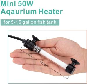 Quality Mini Inline Quartz Glass Top Fin Aquarium Heater wholesale