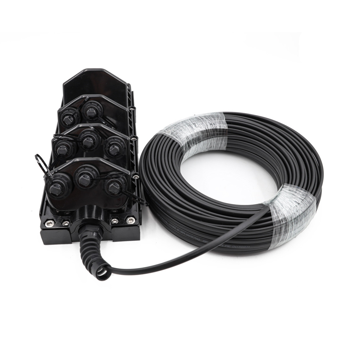 Outdoor IP67 FTTA FTTX Fiber Optic Splice Closure box 16 Core