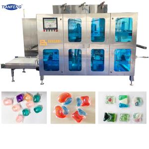 Quality Automatic PVA Water Soluble Film Liquid Detergent Pod Making Machine wholesale