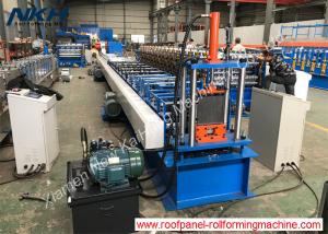 China U Shape Slide Door Steel Frame Roll Forming Machine 12 Months Warranty on sale