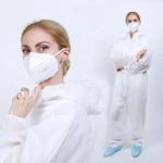Waterproof Disposable Infection Control Suits Safety Protective Non Woven