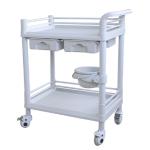 Portable Steel Medical Cart Emergency Multifunction Abs Hospital Trolley