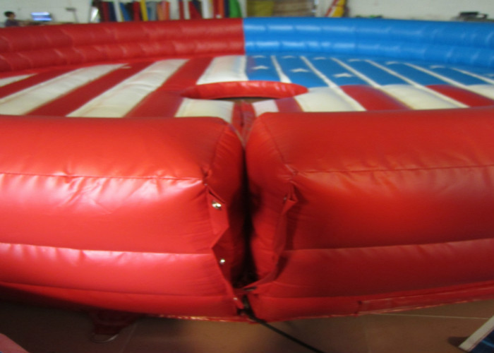 Amusement Park Inflatable Sports Games Round Blow Up Sports Arena Dia.6m Customized