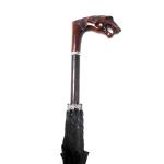 Finely Craft Antique Wooden Umbrella Handle Animal Design With No Burrs