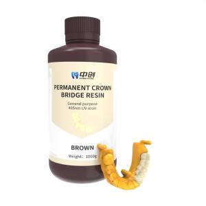 Quality Dental 10 Ml Permanent Crown Materials with Flexible Flexibility and 5.5-7.3% Breaking Elongation Rate wholesale