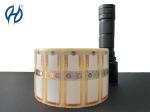 Anti copy Tax Stamp Duty Security Paper Adhesive Customized For Wine / Tobacco