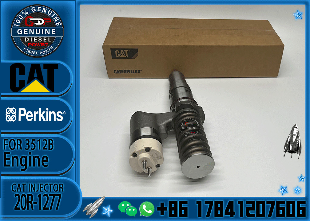 Cat 3512B 3512C 3516C Engine Injector Diesel Common Rail Injector 392-0216 20R-1277 for Caterpillar 3920216 20R1277